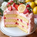 Strawberry Lemon Cake