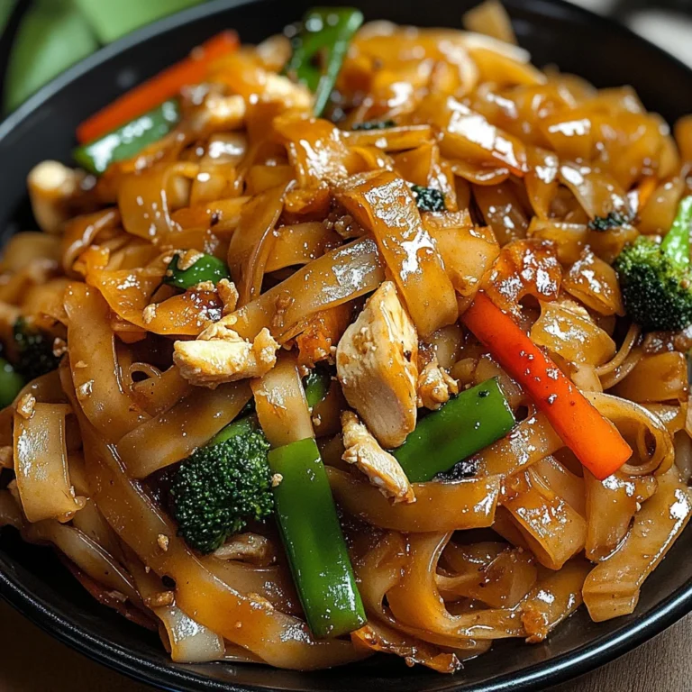 Street Style Thai Drunken Noodles
