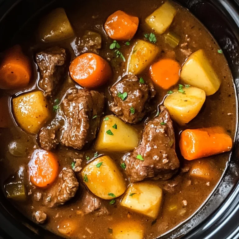 Wholesome Crockpot Beef Stew
