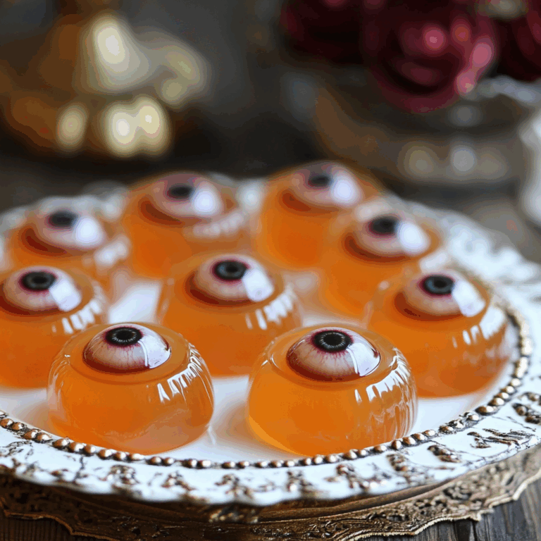 Halloween Eyeball Jello Shots