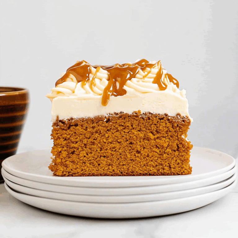 Salted Caramel Pumpkin Cake